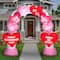 Airblown® 9.5ft. Inflatable LED Archway Heart